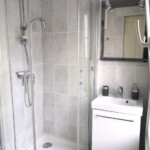 Shower room - Lavender Dreams 1 bedroom apartment