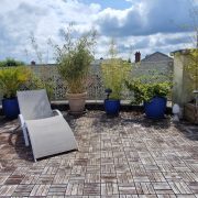 sunbathe on the stunning rooftop terrace at la terrasse fontainebleau