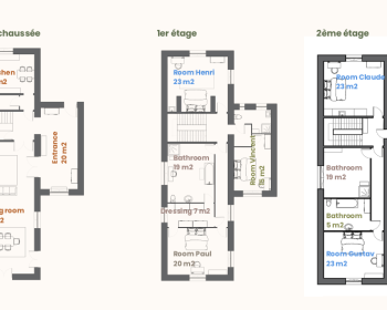Pink House floor plan